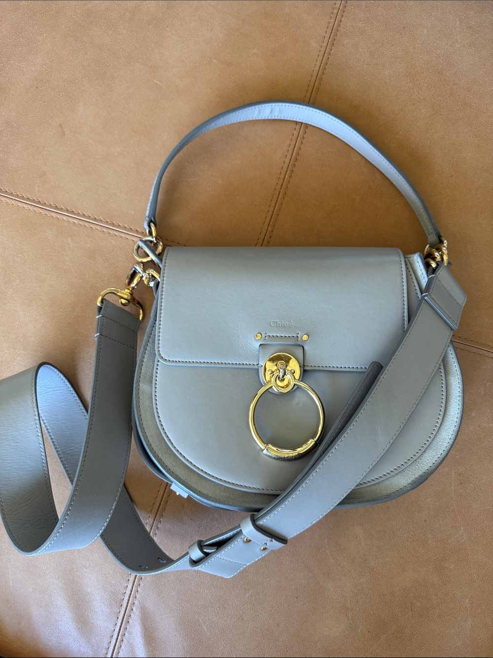 Chloe Tess bag leather large great used condition 100% authentic - Picture 6 of 16